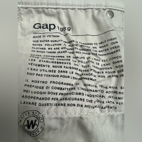 NWT new 32s 32 short GAP high rise true skinny pants beige stone - Picture 3 of 15